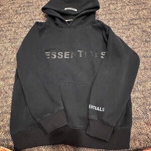 Essentials Black Hoodie